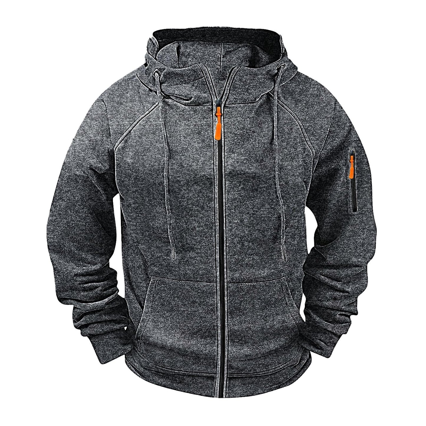 Premium Men's Hooded Sweater - Comfortable Loose Fit Sports Hoodie