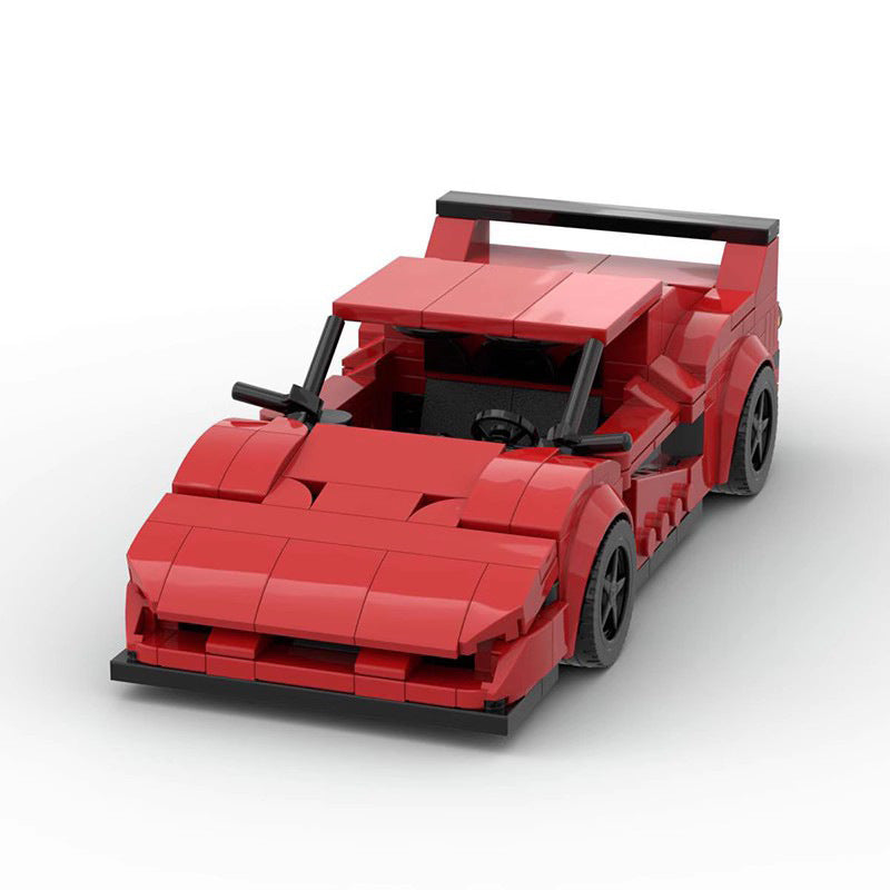 Building Blocks Toy Car Assembly Model