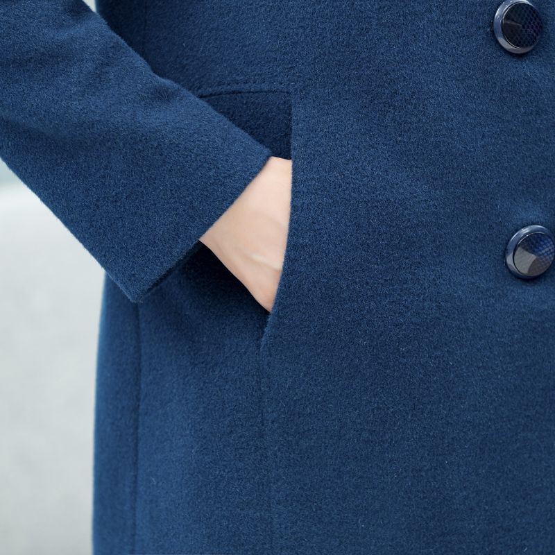 Women's Wool Coat Mid-length Thick Overcoat
