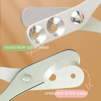 Pet Special Round Hole Positioning Precision Cat Nail Clippers