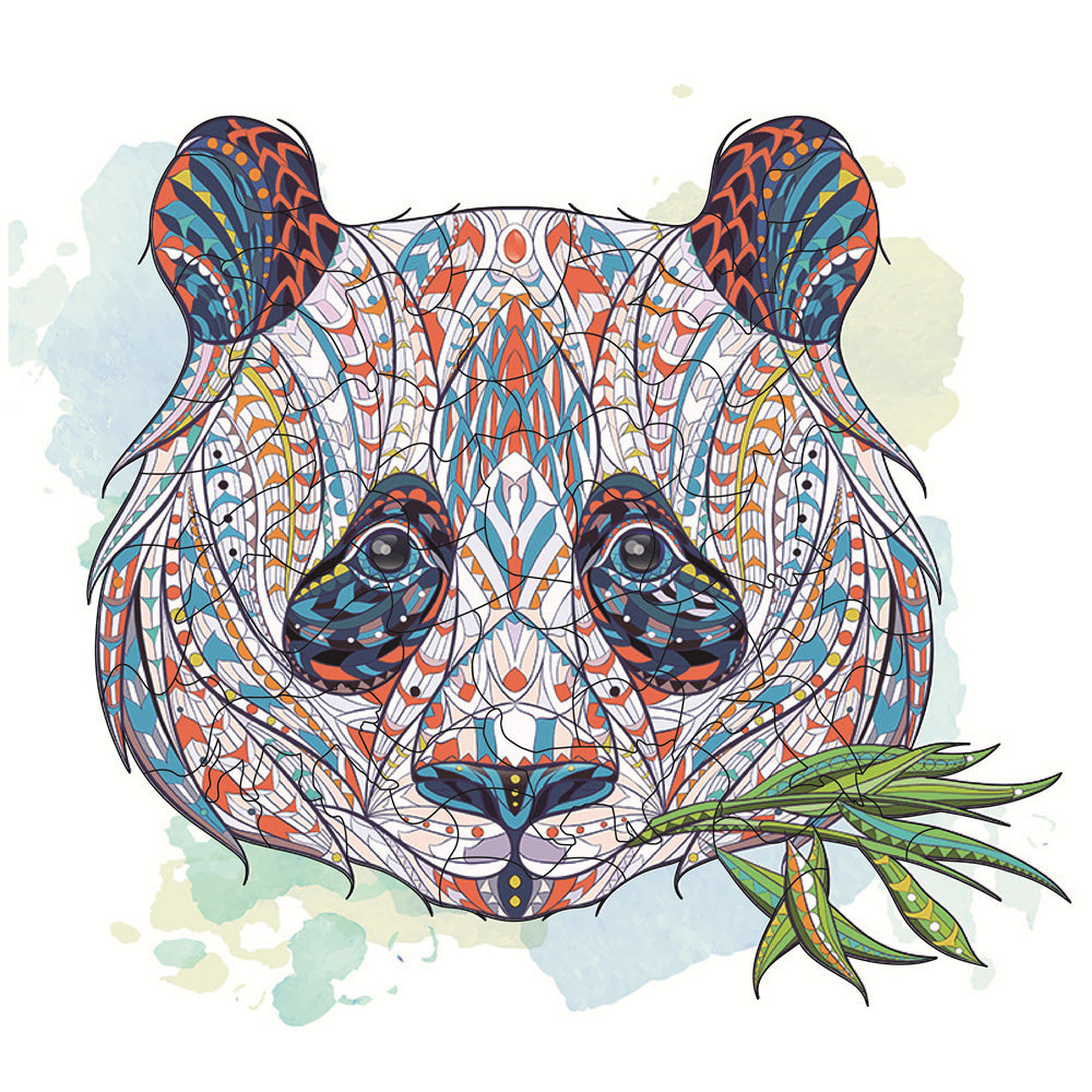 Each Piece Is Animal Shaped Christmas Gift Colorful Elephant Turtle Wooden Jigsaw Puzzles