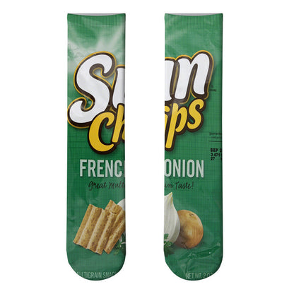 Potato Chips 3D Printed Socks Leshi Odd Zero Food Heat Transfer Stockings Printing Personality