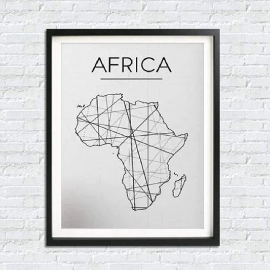 Modern Minimalist Canvas Wall Art - Contemporary Abstract Painting for Living Room