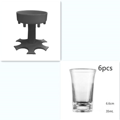 Weinausgießer, Weintrichter, 6-Port-Weinausgießer, Getränkeausgießer