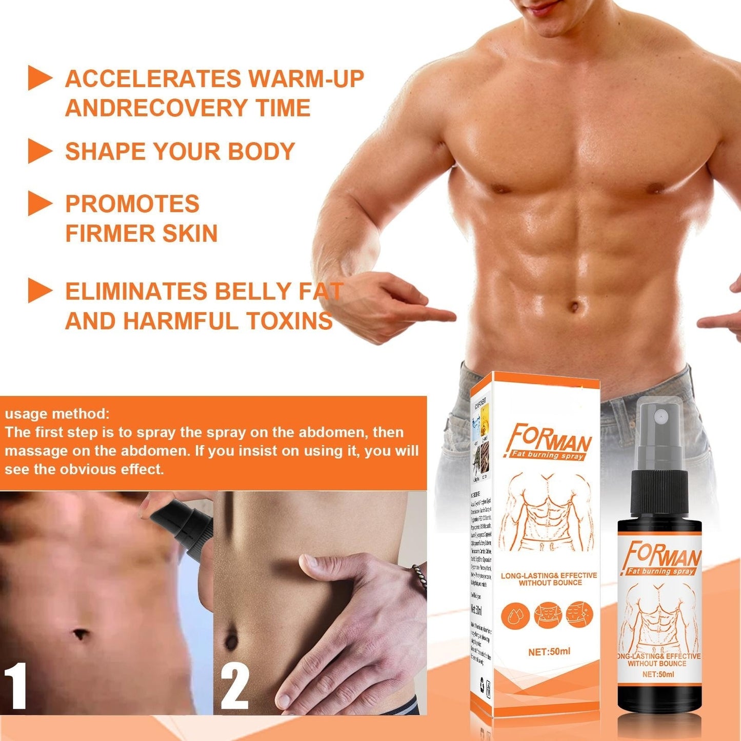 Increase Muscle Body Care Firm Abs Fitness Shaping Exercise Abdominal