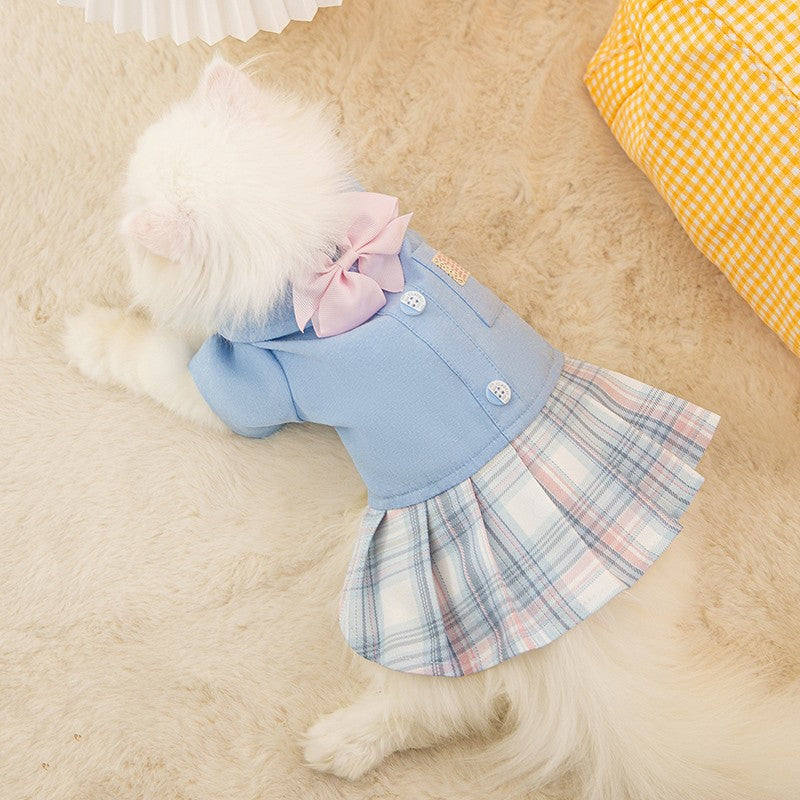Cat Dog Skirt Hair Loss Spring And Autumn Cute Clothes