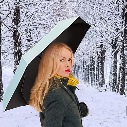 Premium Foldable Mini Pocket Umbrella - Compact Travel Umbrella with 6 Ribs | Lightweight Portable Rain Protection