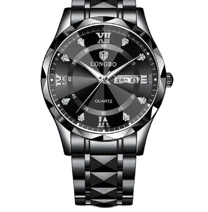 Waterproof Luminous Dual Calendar Watch