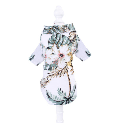 Hawaiian Printed Shirt Small and Medium Teddy Shiba Inu