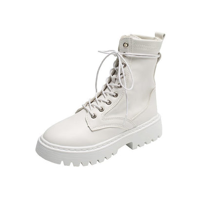 Martin boots women's thick-soled mid-tube short boots non-slip