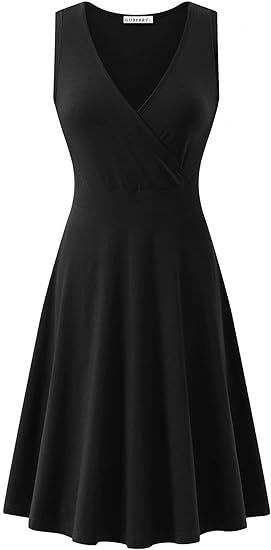 Women's Casual Fashion Floral Sleeveless Dress