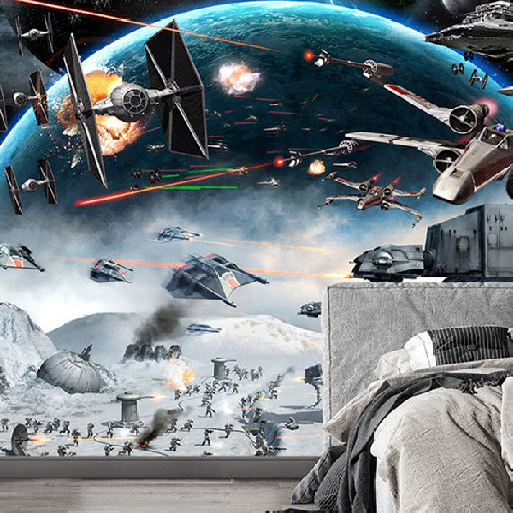 Children's Living Room Bedroom Wallpaper