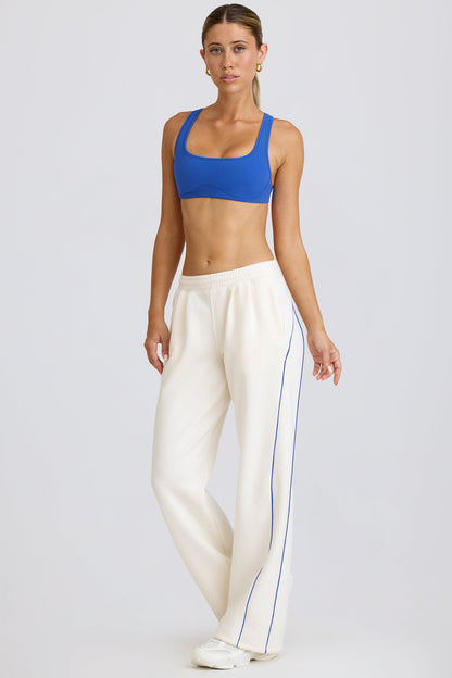 Women's Casual Striped Loose-fitting Fashionable Waist-cinching Wide-leg Pants