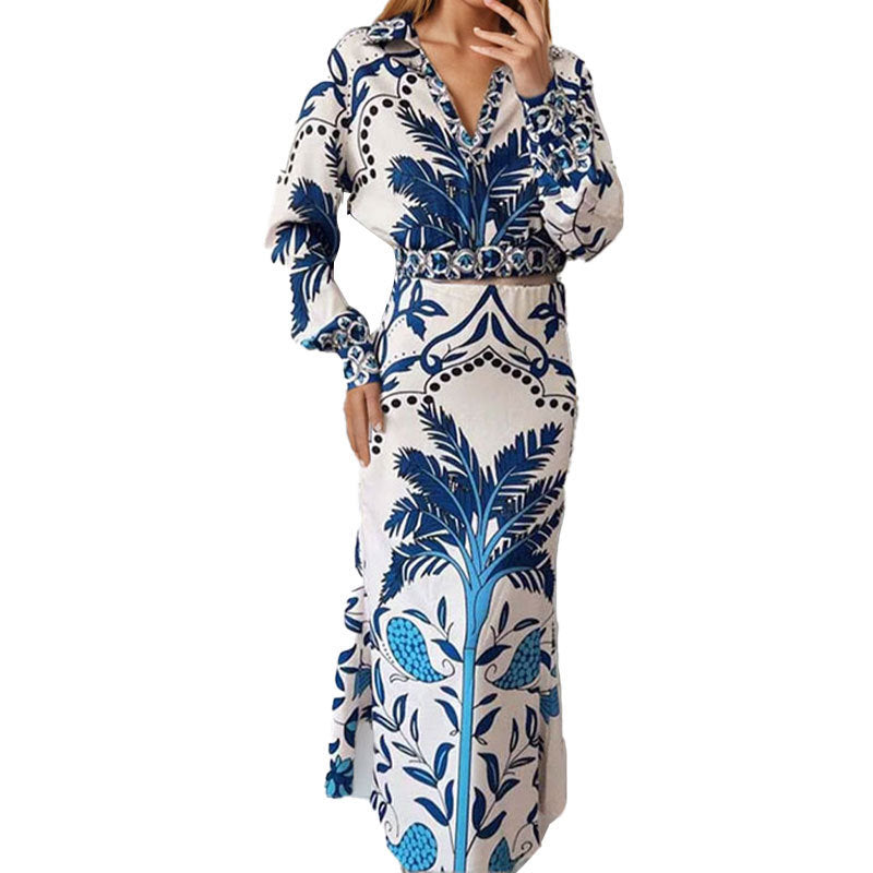 Flower Early Spring Idle Style Casual Fashion Set