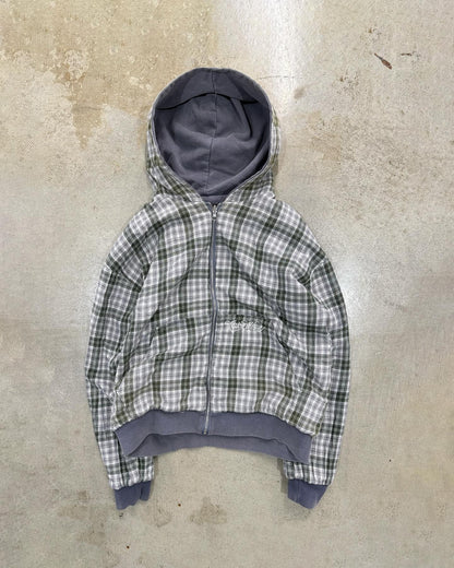 Double-sided Wear Hooded Cardigan Sweater