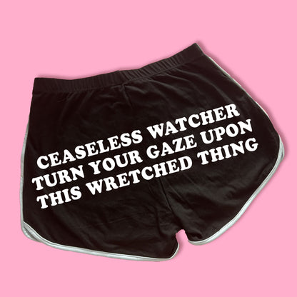 Stylish Casual Sports Shorts With Letter Print