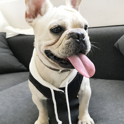 Teddy washed denim vest