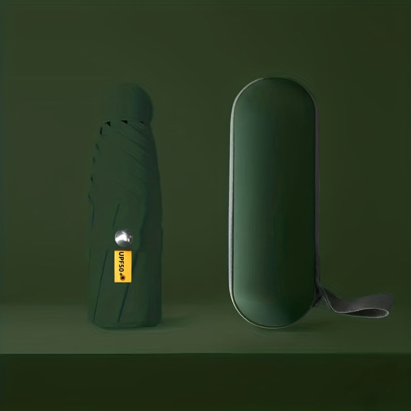 six-rib capsule umbrella, pocket umbrella