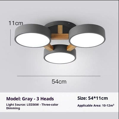 Nordic Bedroom Ceiling Lamps Small Apartment Living Room Simple Modern