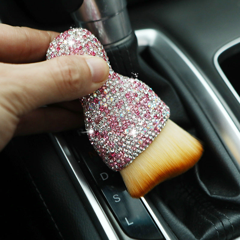 Car Interior Soft Brush - Premium Dust Removal Detailing Brush for Dashboard, Vents & Upholstery