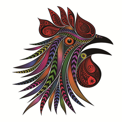 Each Piece Is Animal Shaped Christmas Gift Colorful Elephant Turtle Wooden Jigsaw Puzzles