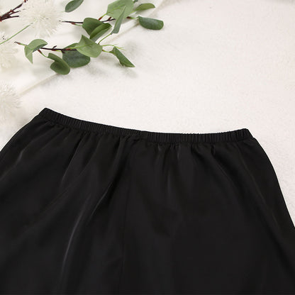 Women's Home  Silk Pure Color Pajamas
