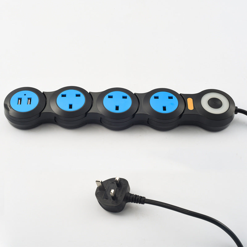 Unabhängiges Laden mit verformbarer Steckdose nach britischem Standard