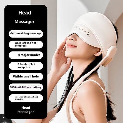 Head And Eye Integrated Massage Instrument Airbag Package Sleep Aid Home