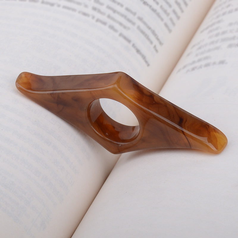 Premium Resin Bookmark Book Stand - Creative Thumb Reading Aid & Page Holder