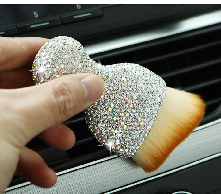 Car Interior Soft Brush - Premium Dust Removal Detailing Brush for Dashboard, Vents & Upholstery