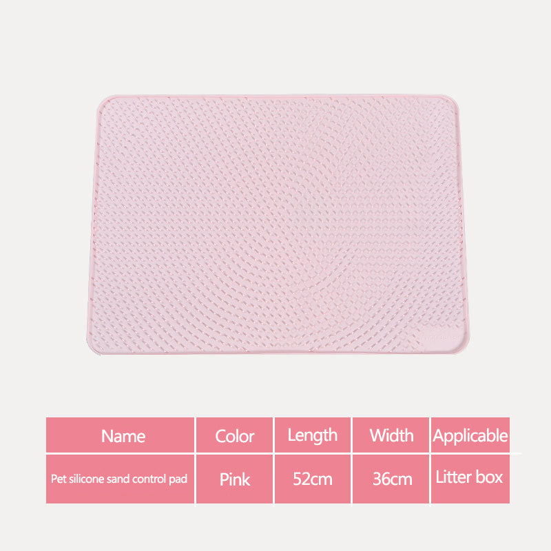 The Toilet Prevents The Cat From Rubbing Against The Foot Pad