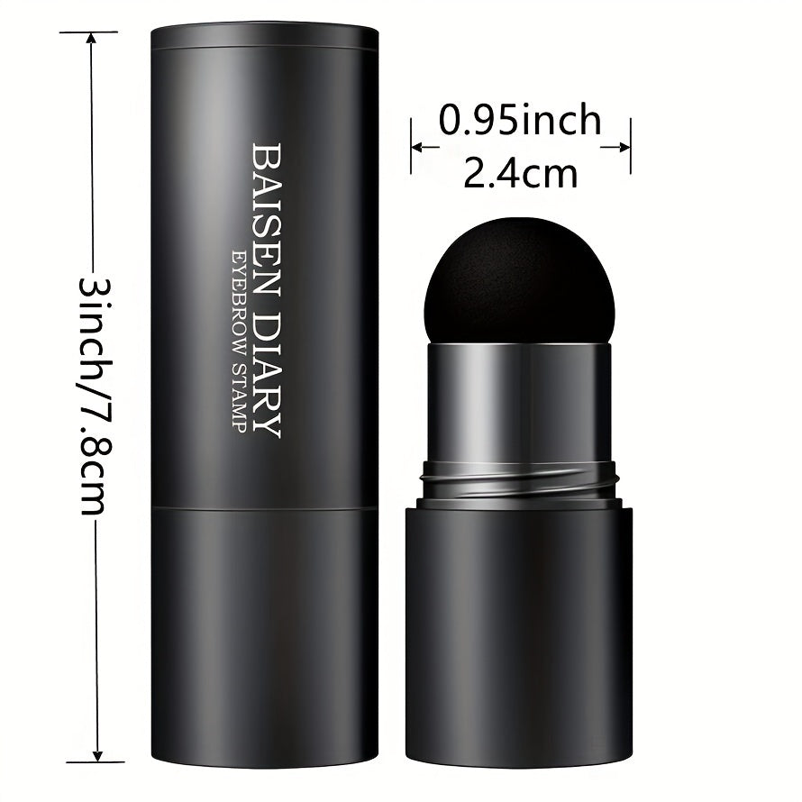 Quick-Ease Eyebrow Shaping Kit - Effortless One-Step Stamp, 10 Reusable Stencils for Flawless Brows, Brown & Chestnut Shades - Achieve Salon-Perfect Definition at Home