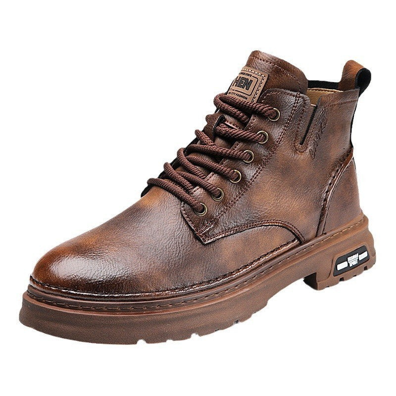 Martin Boots – Halbhohe Retro-Freizeitstiefel mit dicker Sohle