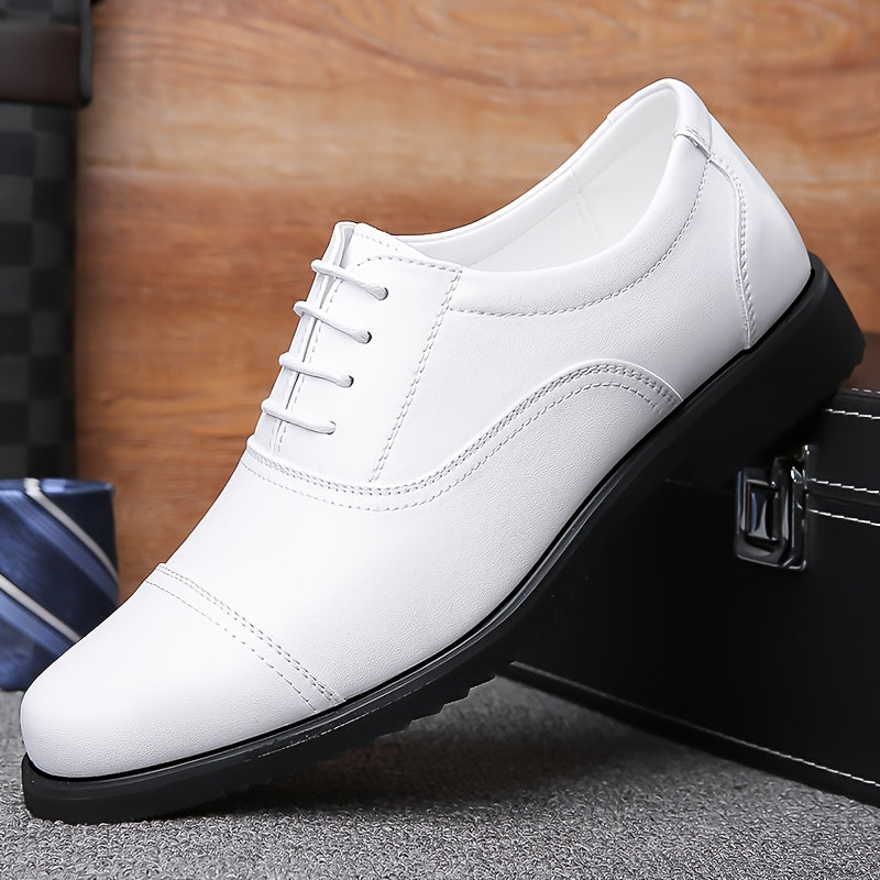 Men's Classic Oxford Shoes, Formal Dress Shoes For Wedding Business Party Banquet Office