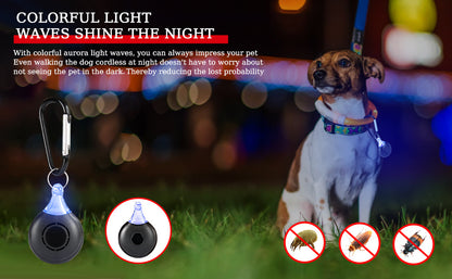 1pc Pet Repellent, Ultrasonic Repellent Ticks, Fleas, Nematodes, Cats And Dogs Outside The Body To Prevent Insects, Take Care Of Pet To Prevent Pests, With Its Mother No Longer Object To My Pet, With Its Own Safety Warning Ni