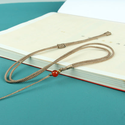 Braided Multicolor Neck Cord