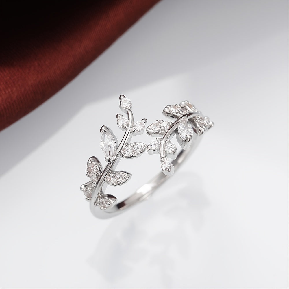 [Vine Style Stylish Ring] Stylish and Trendy Vine Style Ring, Elegant and Charming Ladies Ring, Ladies Ring Ornament
