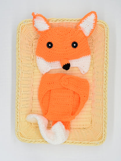 Hand-knitted Cartoon Animal-shaped Newborn Photography Outfits