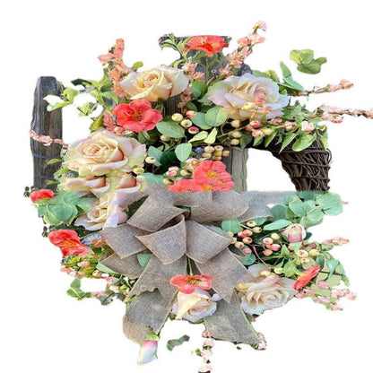 Roses Grapes Mother's Day Wreath Gift