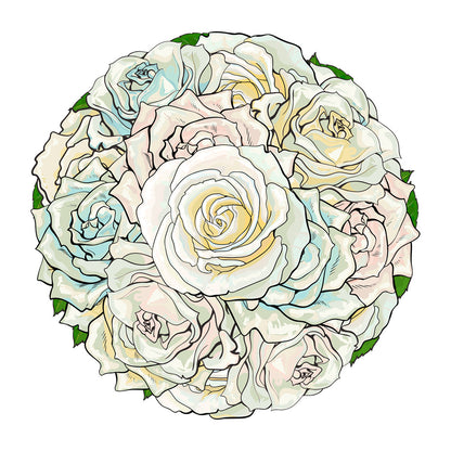 Each Piece Is Animal Shaped Christmas Gift Colorful Elephant Turtle Wooden Jigsaw Puzzles