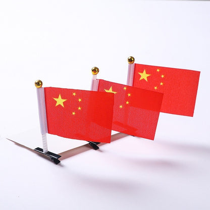 Five Star Red Flag Hair Clip, National Flag Hair Clip And Headband