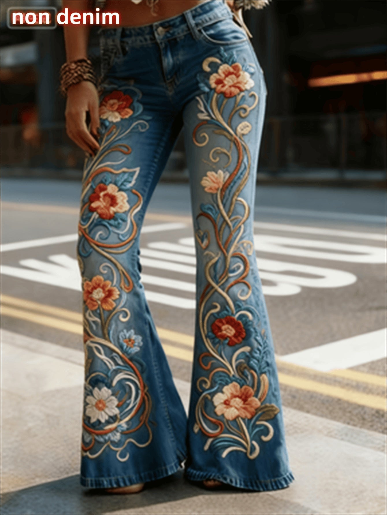 Fashionable Casual Women's Jeans