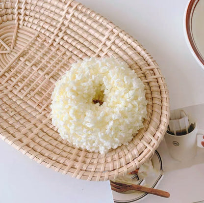 Leuchtender Haarkreis Plüschkopf Seil Dame