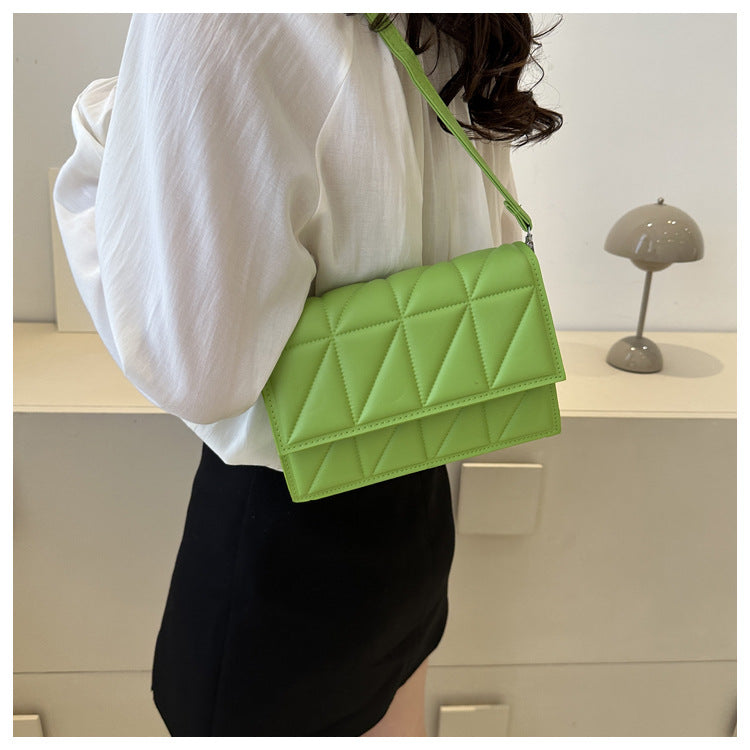 Popular Indentation Trendy Leisure Commute Shoulder Bag