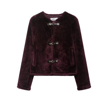 Women's Fashionable Casual Double-Sided Jacket With Rope Knot Buttons