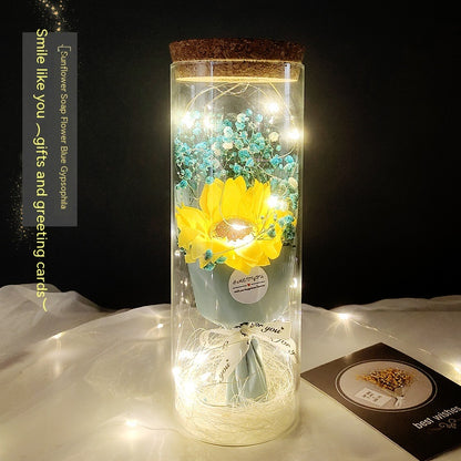 New Teacher's Day Gift Sunflower Bouquet Dried Flowers