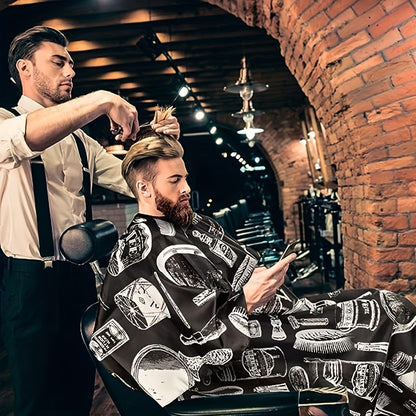 Professional Hair Cutting Cape, Salon Barber Cape, Hair Cutting Accessories, Waterproof Cloth Hair Cutting Apron