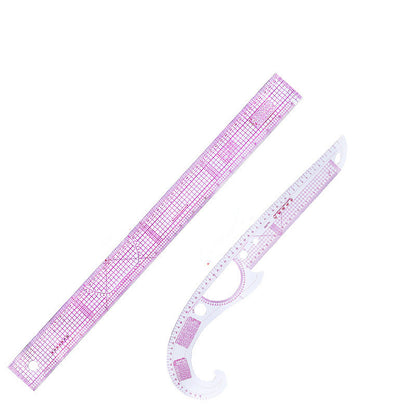 Multifunctional Grading Sleeve Ruler Curve Ruler