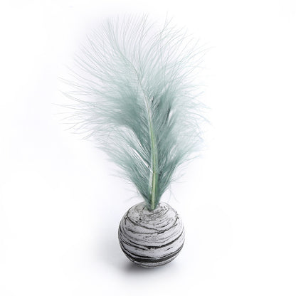Cat-related Products Feather EVA Material Lightweight Foam Ball Throwing Toy