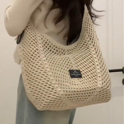 New Single Shoulder Crossbody Woven Bag